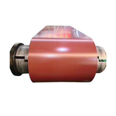 Mua Đồ gạch Đỏ 0.18 0.25 0.32x1000 Color Ppgi Coil được sử dụng cho tấm mái nhà loại T sản xuất trực tuyến