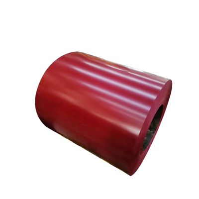 Mua Vòng thép phủ màu với Spangle lớn / nhỏ / không và lớp phủ phía sau 5-7micron sản xuất trực tuyến