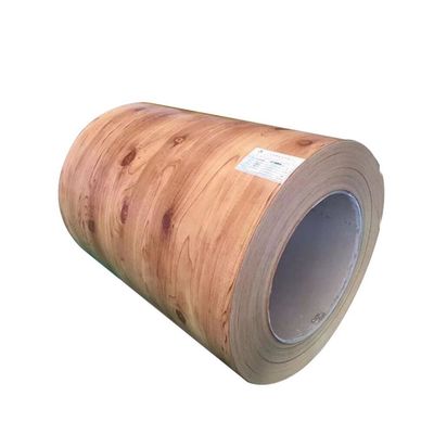 Mua Cuộn dây thép mạ màu in vân gỗ ASTM A755 EN 10346 sản xuất trực tuyến