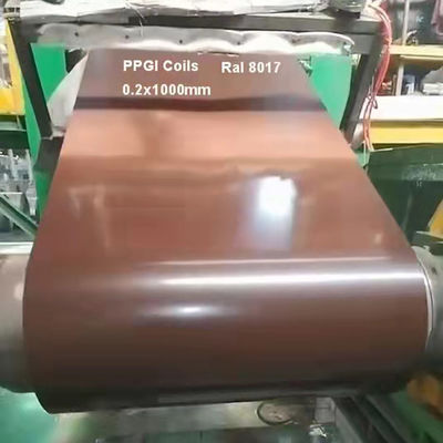 Mua Z120-Z180 Tấm cuộn kim loại được sơn Màu RAL Chống ăn mòn mạnh sản xuất trực tuyến