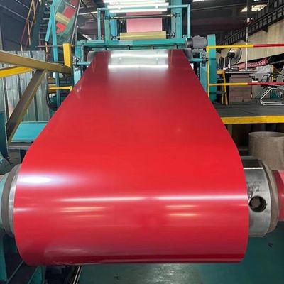 Mua Thép cuộn mạ kẽm sơn sẵn PPGI Đỏ Trắng Xanh Màu Ral 9002 9003 sản xuất trực tuyến