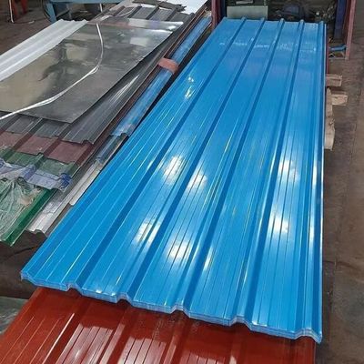 Mua Tấm lợp phủ màu xanh lam Vật liệu trần thép sản xuất trực tuyến