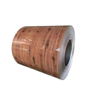 Mua ASTM A755 Vòng thép sơn trước hạt gỗ được sử dụng cho tường trang trí nội thất sản xuất trực tuyến