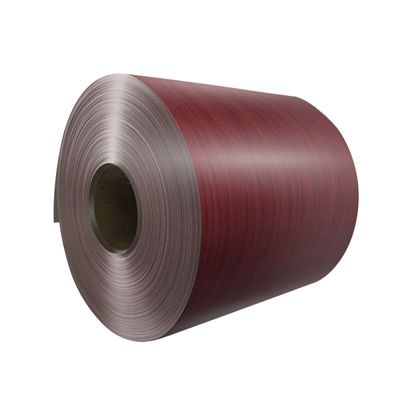 Mua 1.2mm Độ dày mô phỏng gỗ cuộn bọc nhôm sản xuất trực tuyến