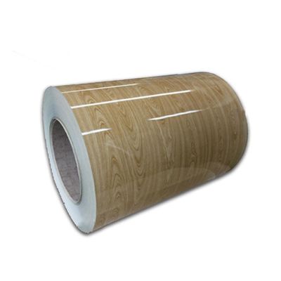 0.5x1000mm Màu Polyester phủ gỗ hạt sơn cuộn