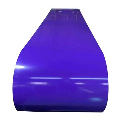 ID 508mm RAL tiêu chuẩn màu được phủ cuộn dây thép được phủ cuộn dây