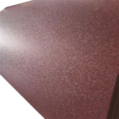 25-1500mm chiều rộng cuộn thép phủ màu với bề mặt nếp nhăn