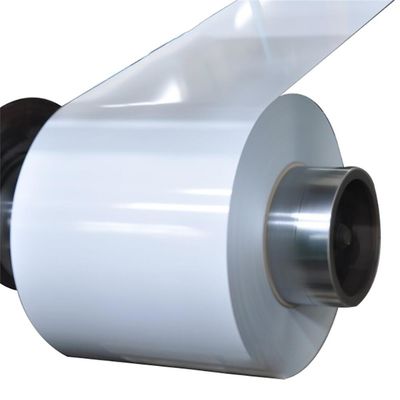 CGCC 0,2-2mm 9016 Màu thép cuộn chuẩn bị PPGI Cuộn thép trắng