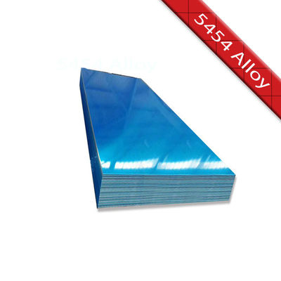 ASTM B209 AA5454 tấm nhôm hoàn thiện gương cho tàu chở chất lỏng