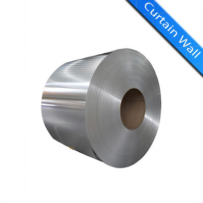 Khả năng chịu tải gió cao Cuộn hợp kim nhôm 3003 3004 cho Tường rèm