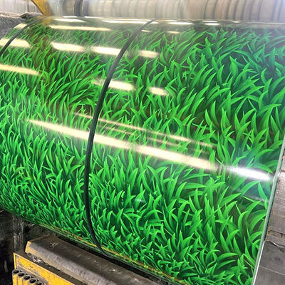 Cuộn thép hoa văn tráng màu chất lượng cao 10-20um Lớp phủ phim